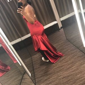 Burgundy Formal Dress